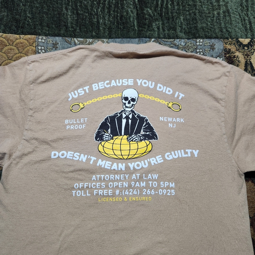 JUST BECAUSE YOU DID IT DOESN'T MEAN YOU'RE GUILTY OPEN 925 T-Shirt